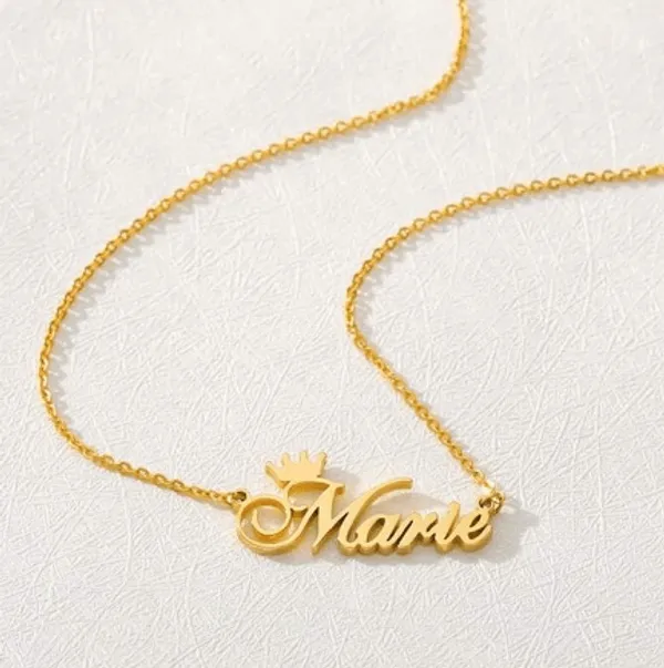 Golden_Regal_Crown_Name_Necklace_For_Unisex