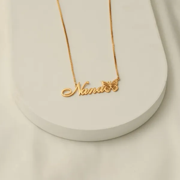 Golden_Stylish_Custom_Name_Necklace_With_Butterfly_For_Unisex