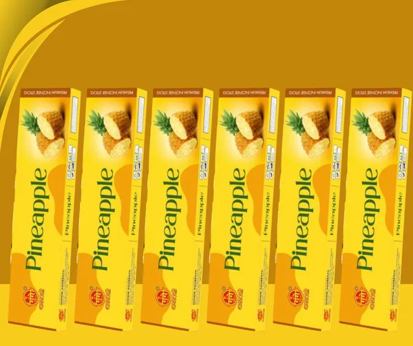 Pack_Of_6_Incense_Stick_For_Pooja_|_Bamboo_Less_&_Charcoal_Free_|_Yellow_Incense_Stick_Pineapple_Agarbatti_Box_(300Pc)