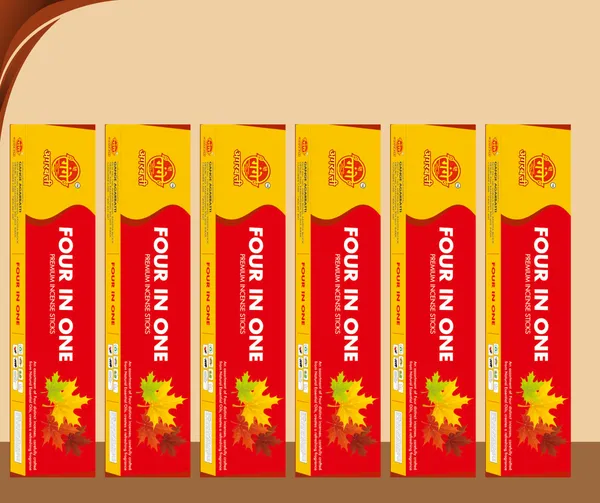 Pack_Of_6_Incense_Stick_For_Pooja_|_Bamboo_Less_&_Charcoal_Free_|_Red_Incense_Stick_4_In_1_Agarbatti_Box_(300Pc)