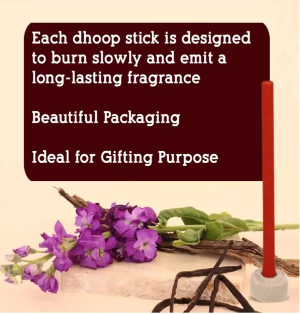 Pack_Of_2_Yellow_Wood_Powder_Vrindavan_Floral_Dhoop_Stick_(150Pc)