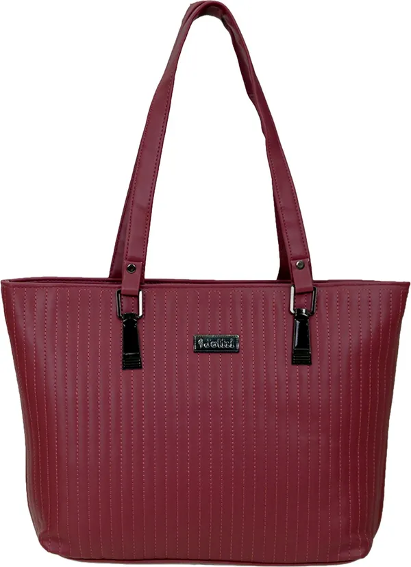 Maroon_Synthetic_Leather_Shoulder_Bag_For_Women_(7.8_L)
