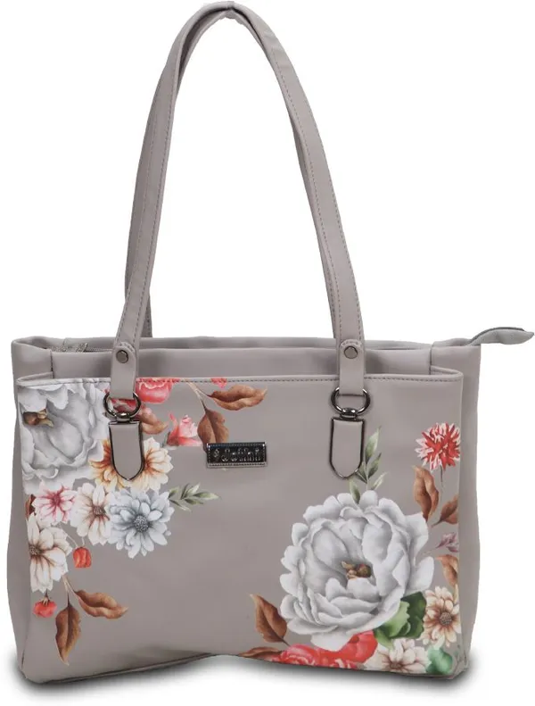 Grey_Synthetic_Leather_Shoulder_Bag_For_Women_(9.78_L)