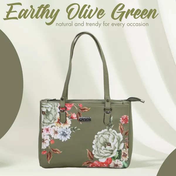 Green_Synthetic_Leather_Shoulder_Bag_For_Women_(9.78_L)