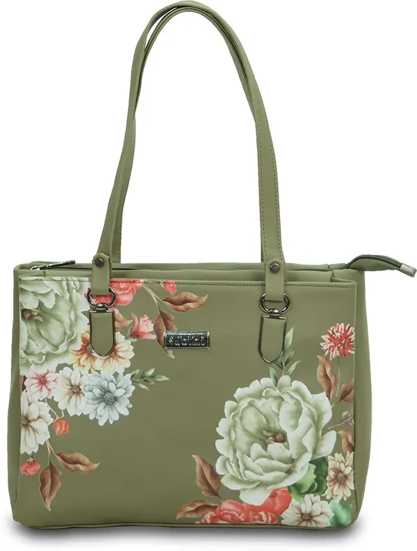 Green_Synthetic_Leather_Shoulder_Bag_For_Women_(9.78_L)