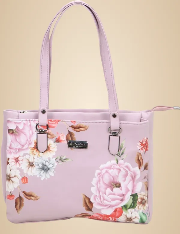 Pink_Synthetic_Leather_Shoulder_Bag_For_Women_(_L)