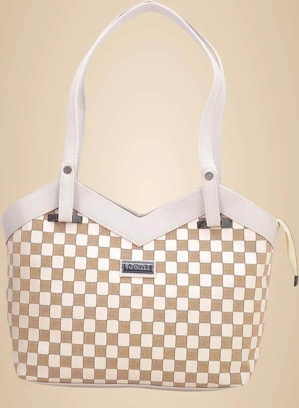 Beige_Synthetic_Leather_Shoulder_Bag_For_Women_(14.4_L)