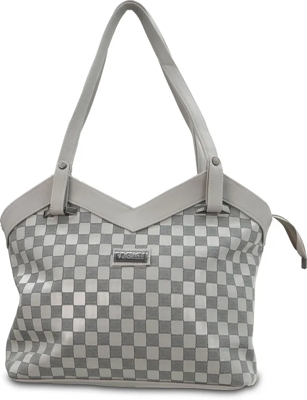 Grey_Synthetic_Leather_Shoulder_Bag_For_Women_(14.4_L)