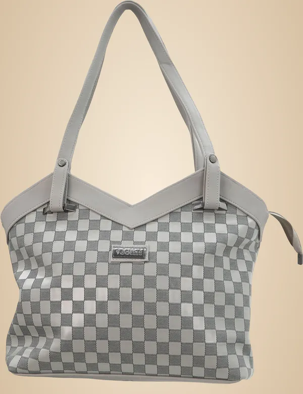 Grey_Synthetic_Leather_Shoulder_Bag_For_Women_(14.4_L)