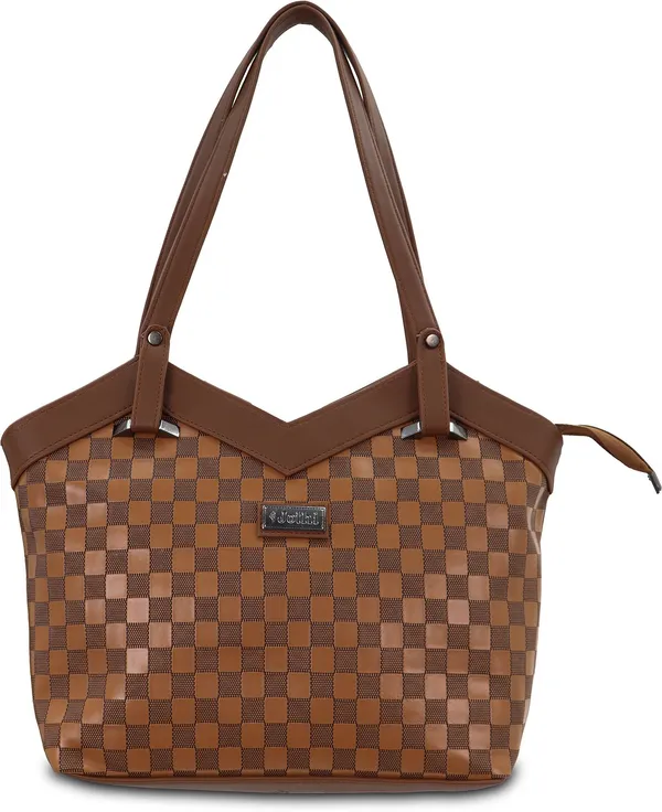 Brown_Synthetic_Leather_Shoulder_Bag_For_Women_(14.4_L)