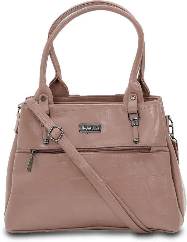Beige_Synthetic_Leather_Shoulder_Bag_For_Women_(9.78_L)