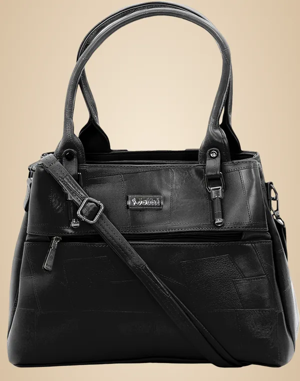 Black_Synthetic_Leather_Shoulder_Bag_For_Women_(9.78_L)