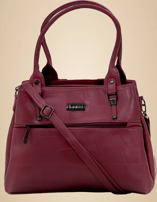 Maroon_Synthetic_Leather_Shoulder_Bag_For_Women_(9.78_L)