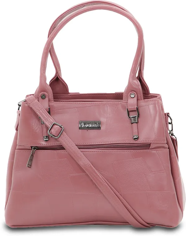 Pink_Synthetic_Leather_Shoulder_Bag_For_Women_(9.78_L)