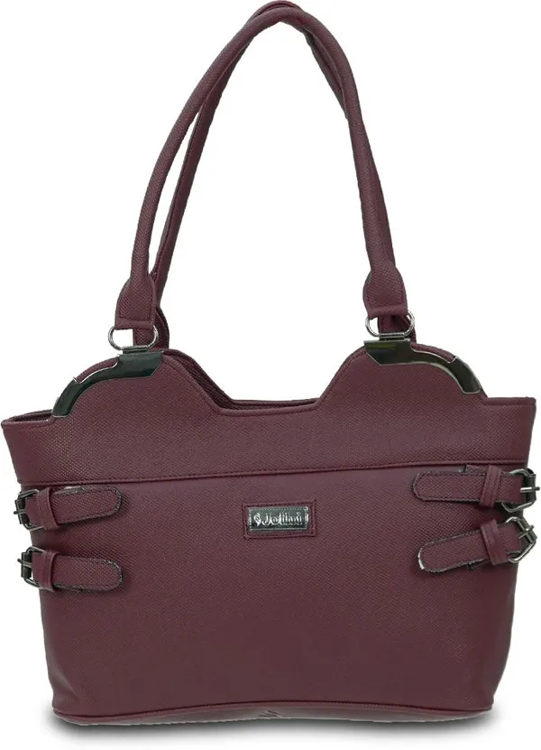 Maroon_Synthetic_Leather_Shoulder_Bag_For_Women_(8.37_L)