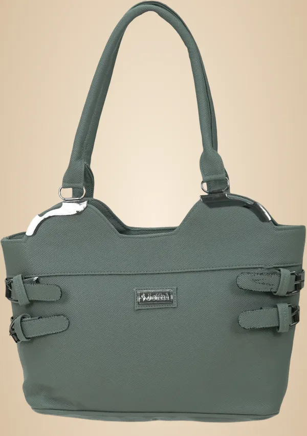 Green_Synthetic_Leather_Shoulder_Bag_For_Women_(8.37_L)