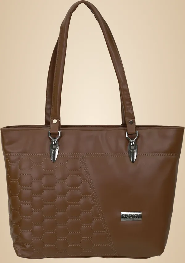 Brown_Synthetic_Leather_Shoulder_Bag_For_Women_(7.35_L)