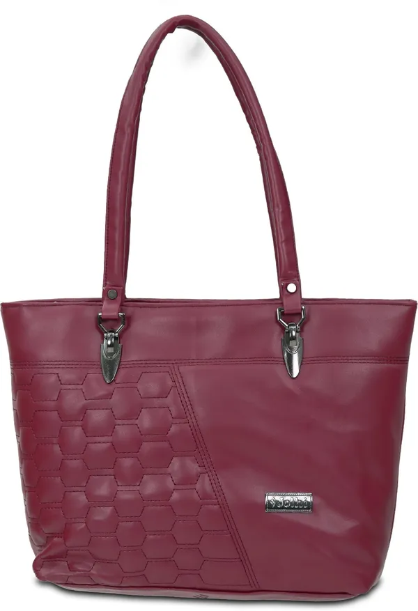 Maroon_Synthetic_Leather_Shoulder_Bag_For_Women_(7.35_L)