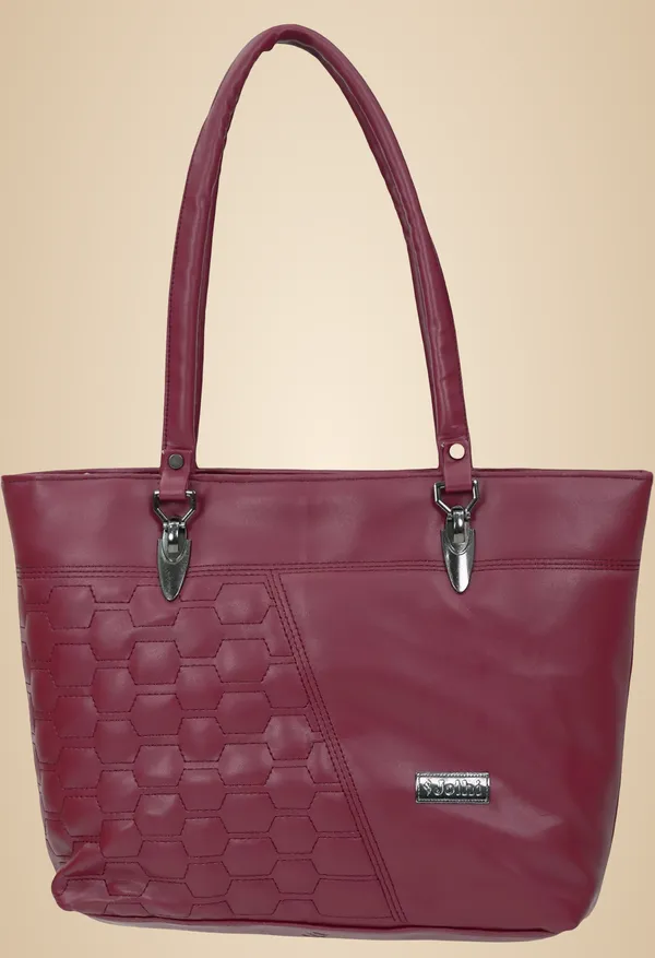 Maroon_Synthetic_Leather_Shoulder_Bag_For_Women_(7.35_L)