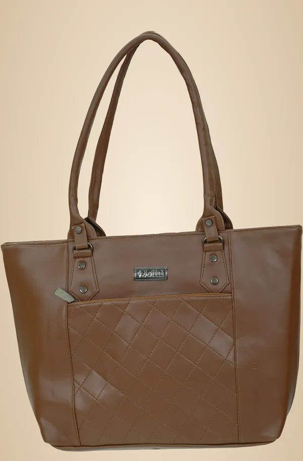 Brown_Synthetic_Leather_Shoulder_Bag_For_Women_(7.35_L)