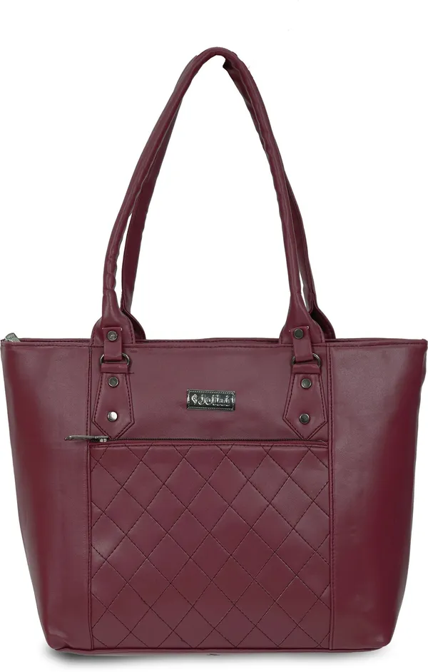 Maroon_Synthetic_Leather_Shoulder_Bag_For_Women_(7.35_L)