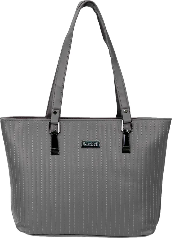 Grey_Synthetic_Leather_Shoulder_Bag_For_Women_(7.8_L)