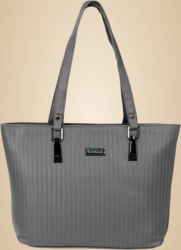 Grey_Synthetic_Leather_Shoulder_Bag_For_Women_(7.8_L)