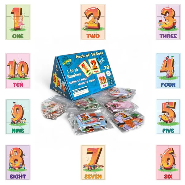 60_Piece_Puzzle_Set_From_Numbers_1_To_10_|_Set_Of_10-6_Piece_Each_Total_60_Pieces_|_Ideal_For_Kids_3-5_Yrs_|_Multicolor_Educational_Toy_Pieces_|_Perfect_Primary_&_Return_Gift_For_Kids