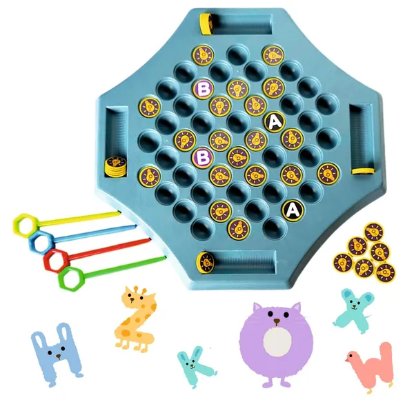 Flip_And_Find_Matching_Memory_Game_|_Alphabet_Learning_Theme_|_Find_Exactly_Matching_Pieces_|_Ideal_For_For_2-4_Players_|_Brain_Teasing_Board_Game_For_Family,_Friends,_&_Kids_4+_Yrs_(Alphabet_Flip_&_Find)