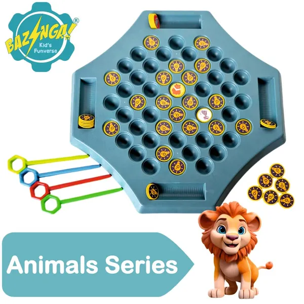 Flip_And_Find_Matching_Memory_Game_|_Animal_Based_Theme_|_Find_Exactly_Matching_Pieces_|_Ideal_For_For_2-4_Players_|_Brain_Teasing_Board_Game_For_Family,_Friends,_&_Kids_4+_Yrs