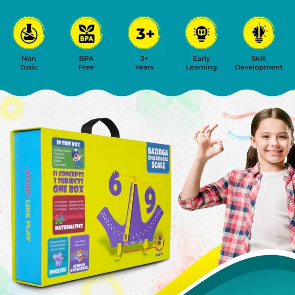 All_In_One_Master_Scale_Toy_|_Contains_3_Games_-_Interactive_Addition_&_Subtraction_|_Letter_&_Pattern_Matching_|_Match_Colours_With_Similar_Coloured_Objects_|_Educational_Toys_For_3_+_Years