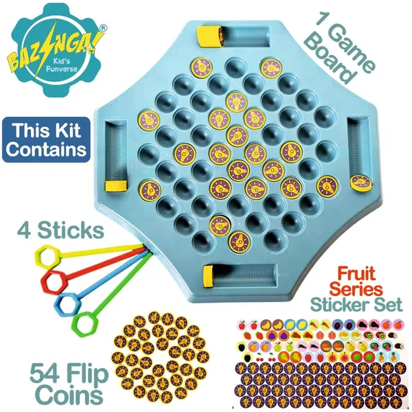 Flip_And_Find_Matching_Memory_Game_|_Fruit_Based_Theme_|_Find_Exactly_Matching_Pieces_|_Ideal_For_For_2-4_Players_|_Brain_Teasing_Board_Game_For_Family,_Friends,_&_Kids_4+_Yrs