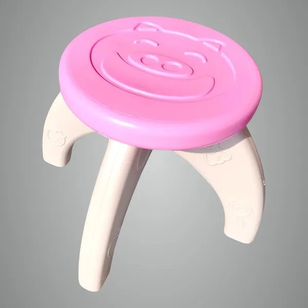 Pink_Round_Stool_For_Kids_-_Smiley_Design_|_Lightweight,_Foldable,_Durable_Supports_Upto_90Kg_|_Furniture_For_Little_Ones_|_Perfect_Bathing_Companion_|_Adjustable_Tool_For_Picnic_(1-7_Yrs)