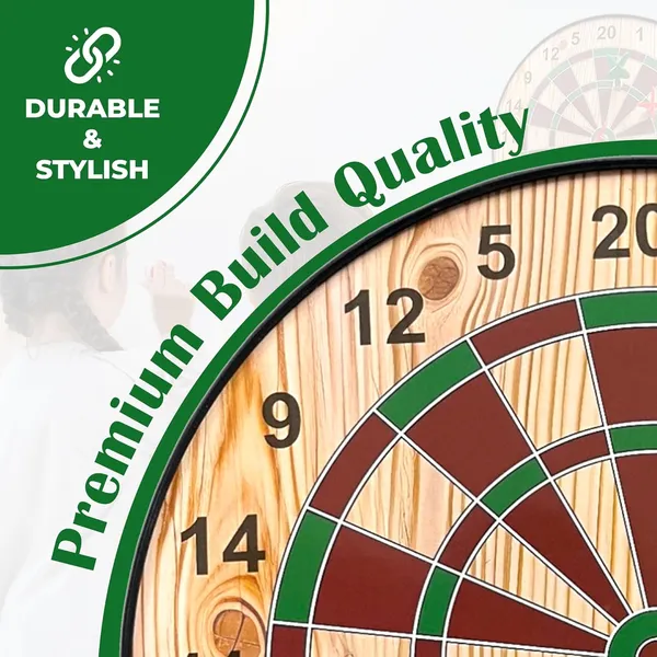 Dartboard_Game_For_Kids_&_Adults_|_Wooden_Board_With_4_Magnetic_Arrows_|_Professional_Style_Play_|_Perfect_Indoor_Or_Outdoor_Fun_Activity_|_Made_In_India_|_Small_Size_-_11_Inches