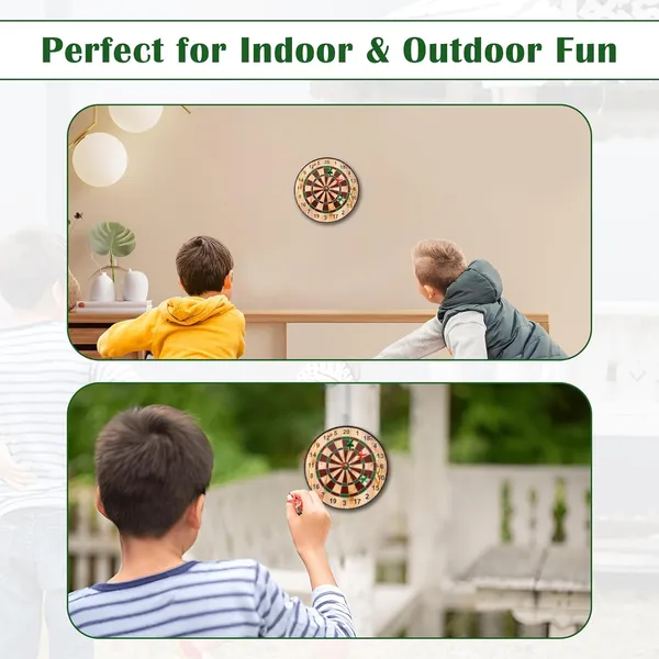 Dartboard_Game_For_Kids_&_Adults_|_Wooden_Board_With_4_Magnetic_Arrows_|_Professional_Style_Play_|_Perfect_Indoor_Or_Outdoor_Fun_Activity_|_Made_In_India_|_Small_Size_-_11_Inches