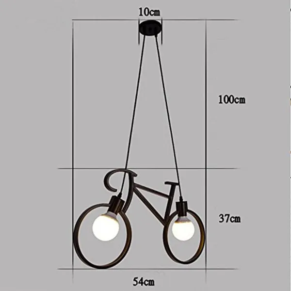 Black_Hanging_Lights_For_Living_Room/Pendant_Lights_For_Ceiling/Hanging_Lamps_For_Home_Decoration/Decorative_Hanging_Lights,Metal_(Cycle)