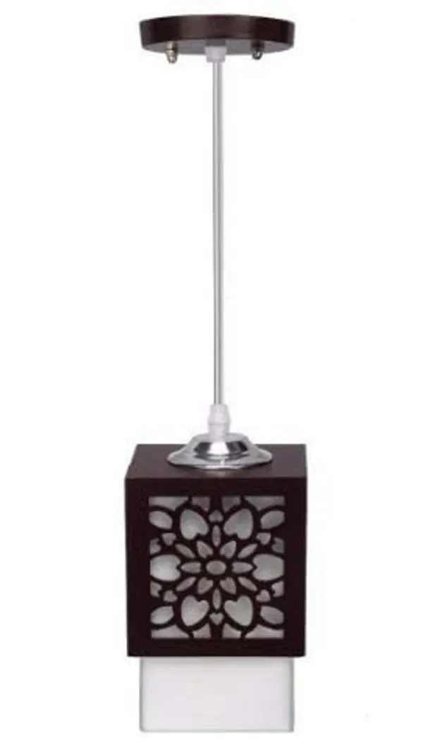Brown_Board-Wood_Laser_Cut_Flower_Design_Hanging_Ceiling_Pendant_Light_For_Living_Room/Bedroom/Kitchen/Over_The_Dining_Table_(Star_Sl,_Without_Bulb)