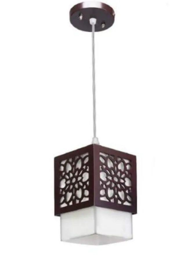 Brown_Board-Wood_Laser_Cut_Flower_Design_Hanging_Ceiling_Pendant_Light_For_Living_Room/Bedroom/Kitchen/Over_The_Dining_Table_(Star_Sl,_Without_Bulb)