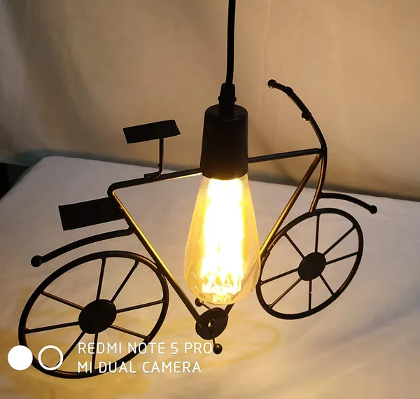 Black_Hanging_Lights_For_Living_Room/Pendant_Lights_For_Ceiling/Hanging_Lamps_For_Home_Decoration/Decorative_Hanging_Lights,Metal_(Cycle_Sl)