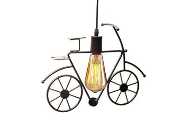 Black_Hanging_Lights_For_Living_Room/Pendant_Lights_For_Ceiling/Hanging_Lamps_For_Home_Decoration/Decorative_Hanging_Lights,Metal_(Cycle_Sl)