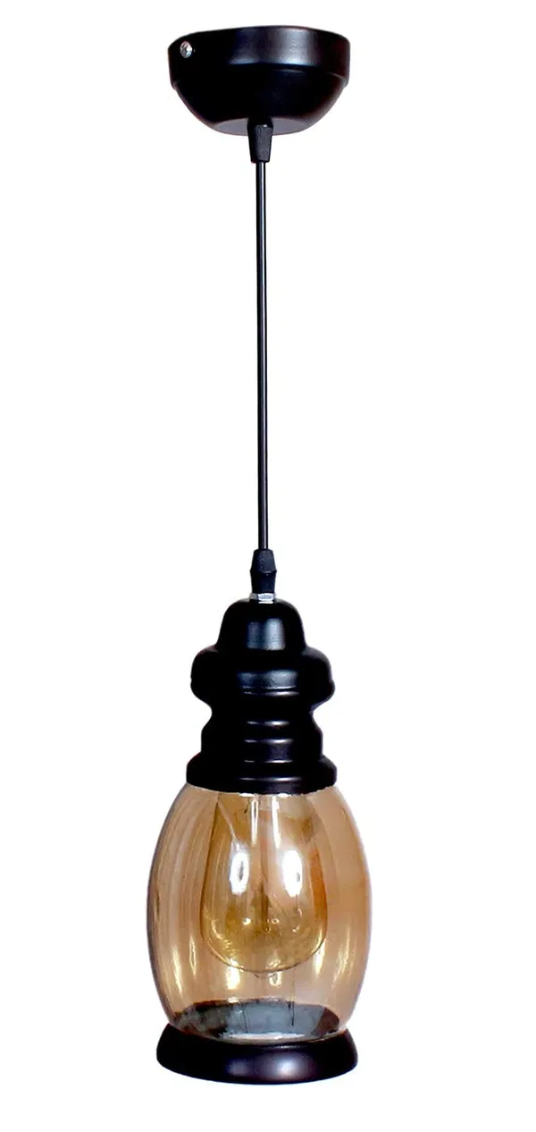 Black_Vintage_Lantern_Pendant_Light_With_E27_Holder_Rustic_Hanging_Ceiling_Lamp,_Finish,_Clear_Glass_Shade_Farmhouse_Industrial_Style_Lighting_For_Kitchen,_Dining_Room_(Without_Bulb)
