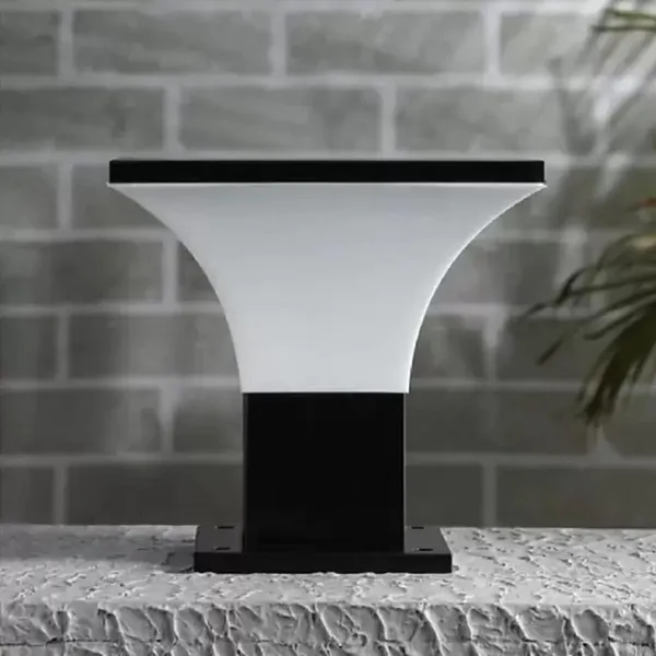 Black_Metal_And_Pvc_Main_Gate_Light_Waterproof_Garden_Pillar_Lamp_Weatherproof_Exterior_Lighting_Fixture_Outdoor_Lamp_For_Entrance,_And_Home_Decor_(Set_Of_2)_(Without_Bulb)