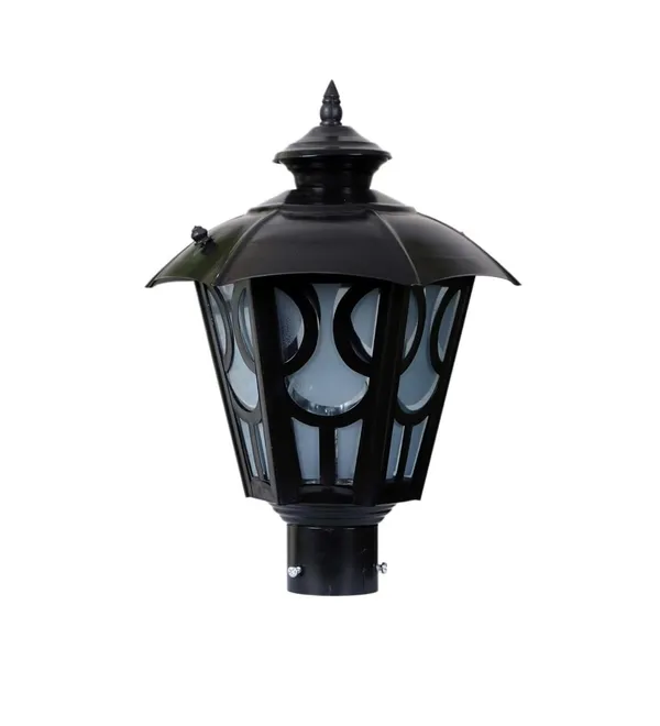 Black_Exterior_Lantern_Outdoor_Post_Light,_Matt_Pillar_Lamp_Fixtures_For_Patio_Porch_Garden_And_Gate_Post_Decor_(Bulb_Not_Included)_(Pack_Of_2)