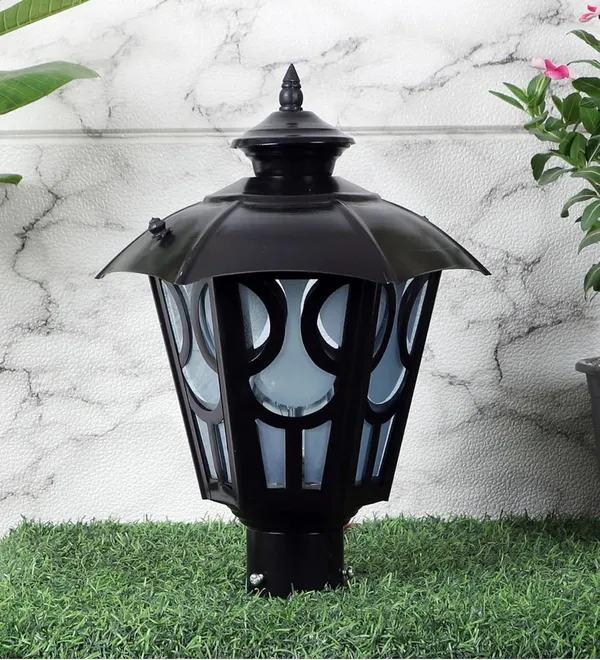Black_Exterior_Lantern_Outdoor_Post_Light,_Matt_Pillar_Lamp_Fixtures_For_Patio_Porch_Garden_And_Gate_Post_Decor_(Bulb_Not_Included)_(Pack_Of_2)
