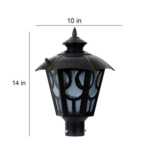 Black_Exterior_Lantern_Outdoor_Post_Light,_Matt_Pillar_Lamp_Fixtures_For_Patio_Porch_Garden_And_Gate_Post_Decor_(Bulb_Not_Included)_(Pack_Of_2)