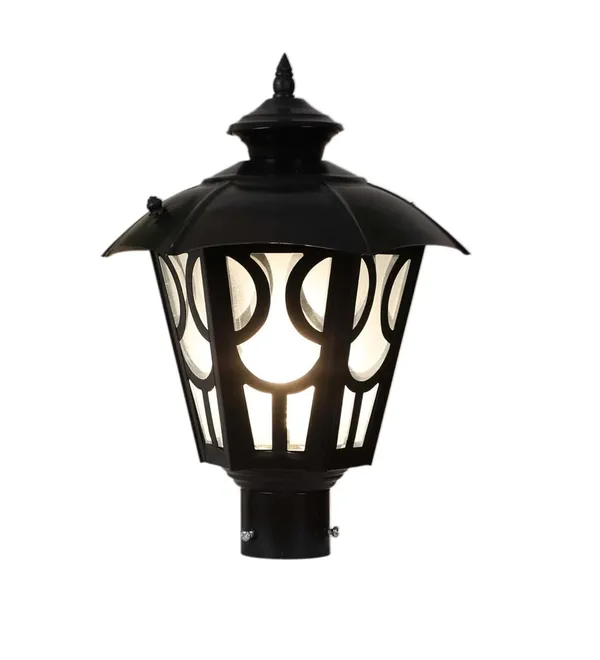 Black_Exterior_Lantern_Outdoor_Post_Light,_Matt_Pillar_Lamp_Fixtures_For_Patio_Porch_Garden_And_Gate_Post_Decor_(Bulb_Not_Included)_(Pack_Of_2)