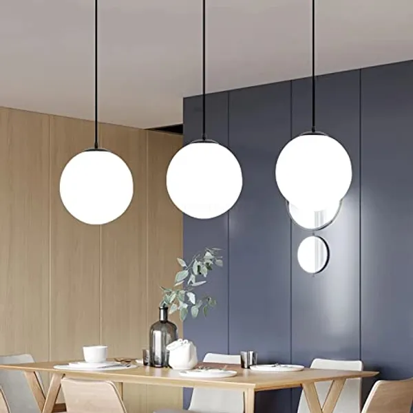 Black_Round_Cluster_Glass_Hanging_Lights_For_Living_Room/Lights_For_Ceiling/Hanging_Lamps_For_Home_Decoration/Decorative_Hanging_Lights,Metal_(6_Dome_3Lp,_Without_Bulb)