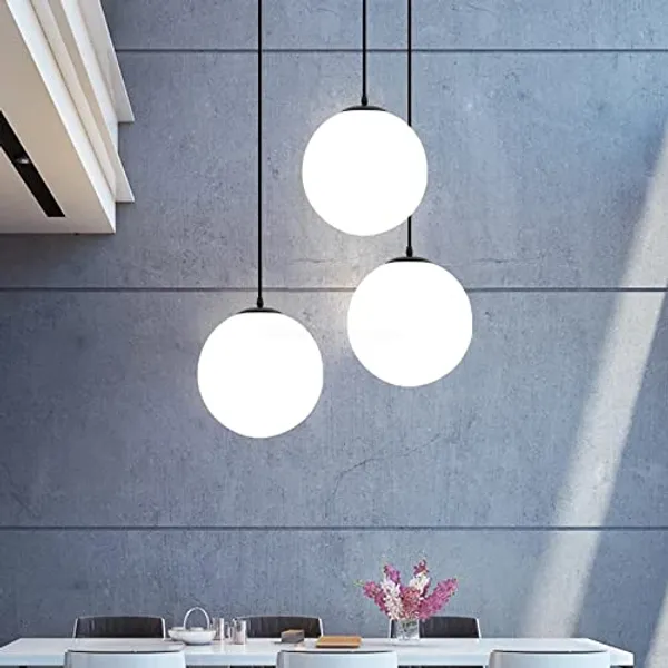 Black_Round_Cluster_Glass_Hanging_Lights_For_Living_Room/Lights_For_Ceiling/Hanging_Lamps_For_Home_Decoration/Decorative_Hanging_Lights,Metal_(6_Dome_3Lp,_Without_Bulb)