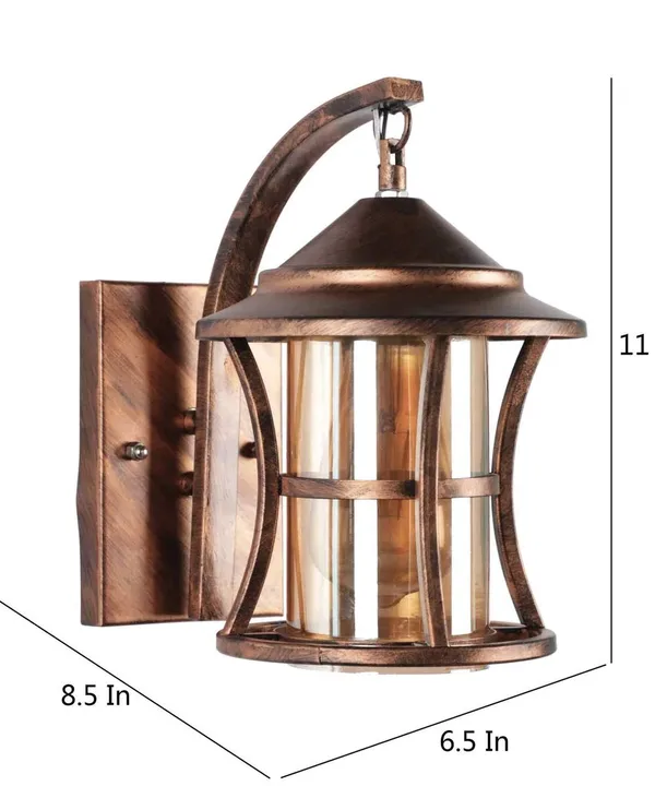 Multicolor_Antique_Copper_Elegant_Swing_Arm_Wall_Light_With_Glass_Shade_Metal_Lighting_Fixture_Decorative_Wall_Lamp_Perfect_For_Living_Room,_Bedroom,_Hallway_(With_Bulb)