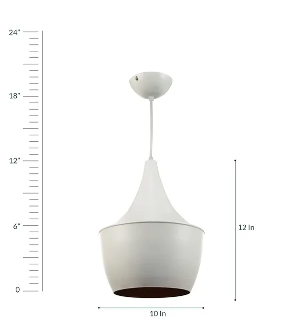 White_Hanging_Pendant_Ceiling_Light_Modern_Design_For_Bedroom,_Living_Room,_Cafe,_Restaurant,_Hallway,_Kitchen,_Over_The_Dining_Table,_Hotels,_Malls_(With_Bulb,_Dholak)